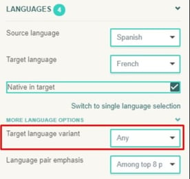 language filters