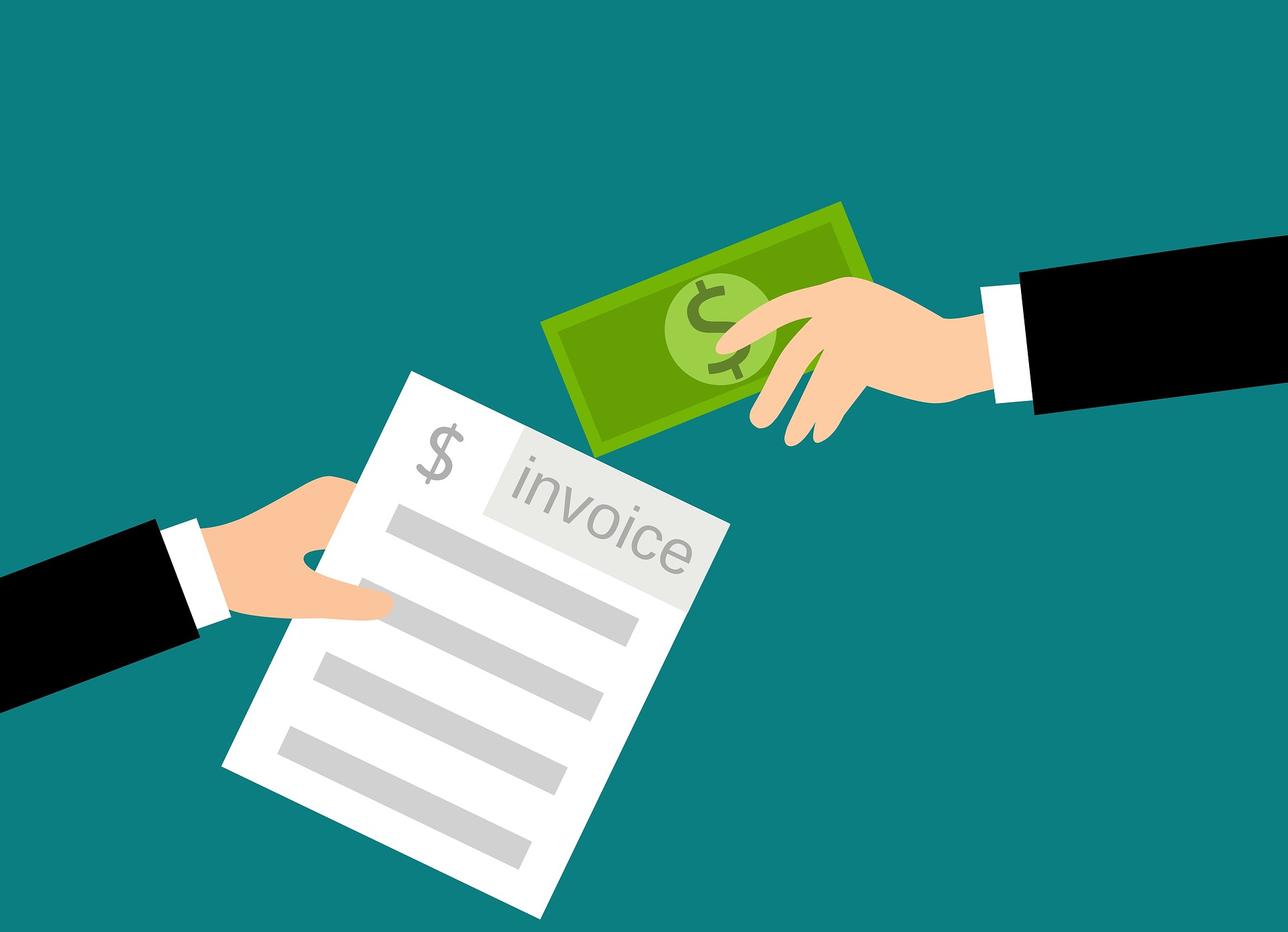 Invoices - Image by mohamed Hassan from Pixabay